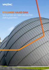 Staande naad VMZINC - technische richtlijnen - dak